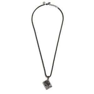  G by GUESS Turntable Necklace, SILVER Jewelry