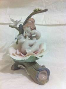 Lladro Born In Springtime Porcelain Figurine Baby 01006920 Retired 