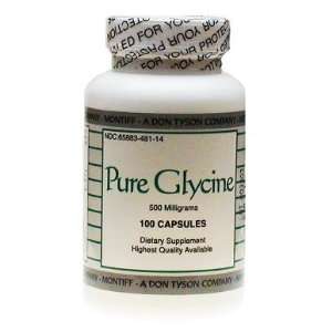  Montiff Pure Glycine 100 capsules