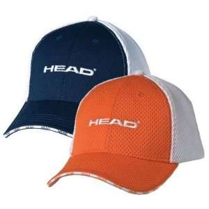 Head Double Mesh Hat Navy   Available in Orange or Navy  