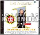 CD + DVD ALBERTO VAZQUEZ Las Numero Uno 1 NEW SEALED Ex