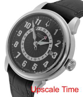   Accutron Gemini Automatic GMT Date Mens Luxury Watch 63B012  