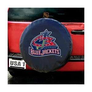  Columbus Blue Jackets NHL Spare Tire Cover (Black) by 
