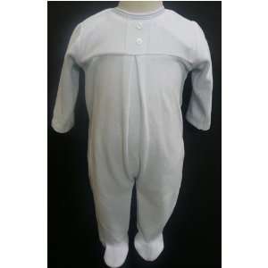  Luxury Velour baby footie with cute buttons   3m Baby