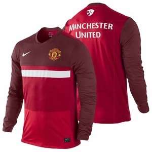 NEW Nike Mens Manchester United Soccer Pre Match 2 Jersey Football 