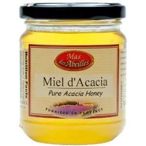 Pure Acacia Honey Miel De Acacia 8.8 Jar Grocery & Gourmet Food