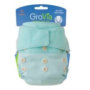  GroVia Cloth Diapers Hook Loop Diaper Shell System Ice 