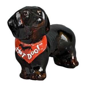  Black Dachshund Dog Christmas Ornament   Frontgate 