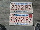 1994 94 MASSACHUSETTS MA MASS LICENSE PLATE NATURAL BIN  