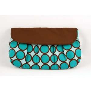 Pishposh Mommy Diaper Clutch in Pacifica