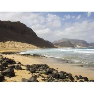  Deserted Beach at Praia Grande, Sao Vicente, Cape Verde 