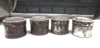   METAL SPICE TINS replacements 3 X 2 1/4 w/LIDS kitchen ★  