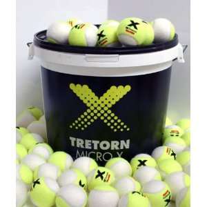  Tretorn Micro X Tennis Ball Bucket of 96   Two Tone 