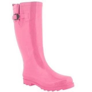 Capelli New York Shiny Neon Solid Ladies Tall Sporty Rainboot by 