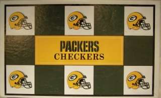   CHECKERS OFFICIALLY LICENSED NFL PRODUCT PACKERS VS VIKINGS  