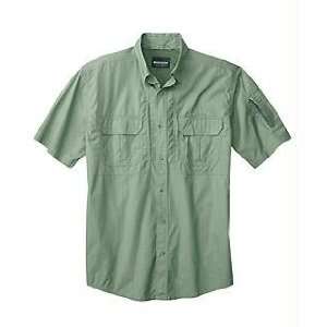  New   Woolrich Mens SS Operator Shirt Sage Small   44914 