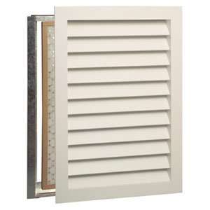  Worth Home Products PGF2424 Premier White Wood Register 