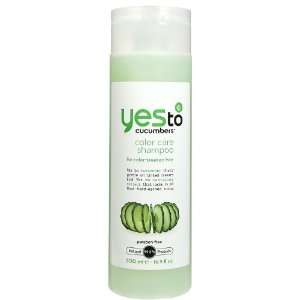 Yes to Cucumbers Carefree Cucumber Daily Makeover Shampoo, Color Care 