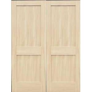 Interior Door 8 ft. Tall Maple Two Panel Shaker Pair (Single also 
