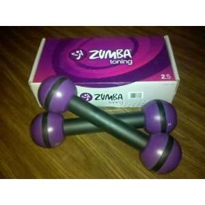  Zumba Toning Sticks 2.5# (New Pair in Box) Sports 