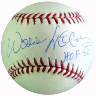 WILLIE MCCOVEY AUTOGRAPHED SIGNED MLB BASEBALL HOF PSA/DNA  