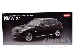 18 scale diecast model car of BMW X1 (E84) Jet Black die cast model 