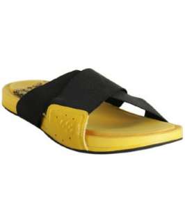 Adidas Y 3 yellow double strap Zenpo slide sandals   up to 