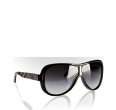 burberry black bar detail avaitor sunglasses