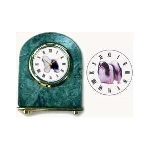  Japanese Chin Marble Arch Clock, 2.5 Inches Tall