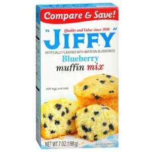 Jiffy Blueberry Muffin Mix 7 oz  Grocery & Gourmet Food