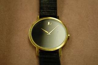 MOVADO MUSEUM GOLD WATCH  