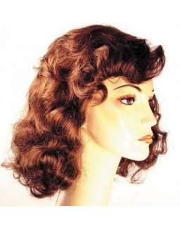 1940s Vamp Betty Davis Lacey Costume Wig  