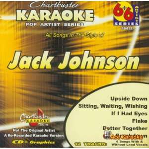  Chartbuster POP6 Karaoke CDG CB40412   Jack Johnson 