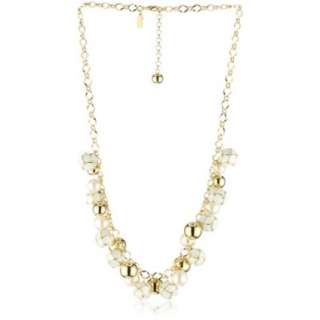 Kate Spade New York Mariner Cluster Long Necklace White   designer 