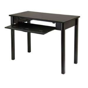   Desk with Pull Out Keyboard Shelf by Winsome Wood Furniture & Decor