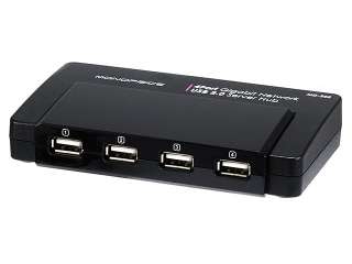 Port Gigabit Network USB 2.0 Server Hub w/ Power Ada  