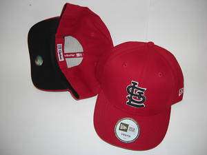 NEW ERA HAT CAP ADJUSTABLE YOUTH ST.LOUIS CARDINALS RED  