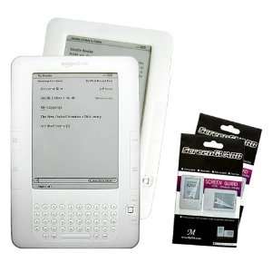  Clear + White Color (2 Packs)  Kindle 2 E Book 