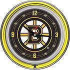 Officially Licensed   NHL Boston Bruins Neon Wall Clock   14 Inches