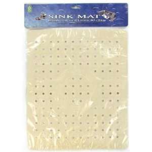   12 Inch Sink Mat Square Rubber Cushion Case Pack 36