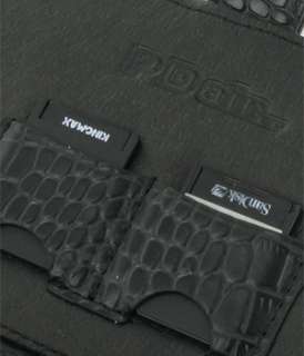 Leather Case for Nokia N800 Internet Tablet   Book Type (Black 