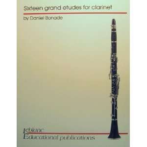  Sixteen Grand Etudes for Clarinet Books