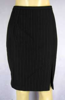 NWT $99 MICHAEL KORS Pinstripe Pencil Skirt Sz M L Stretch Suit Career 