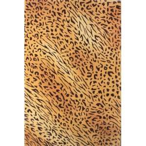   NEW Area Rugs 4x6 Tan Animal Prints Modern Leopard Furniture & Decor
