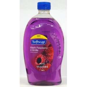 Softsoap Liquid Hand Soap Refill, Black Raspberry & Vanilla, 32 Fl Oz 
