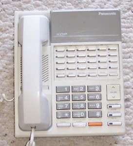 Refurbished Panasonic XDP KX T7220 Telephone Set White  