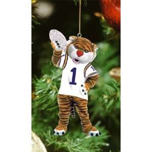  LSU   Champ Mascot Replica Ornament