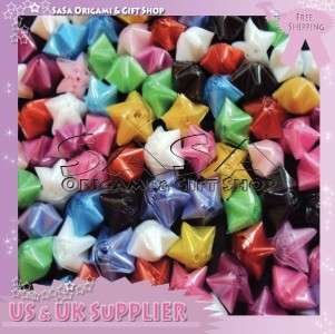 100 Special Mix Origami Lucky Star Paper  