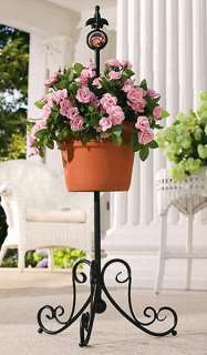 New 30 Tall Standing Planter Iron Plant Holder Stand  