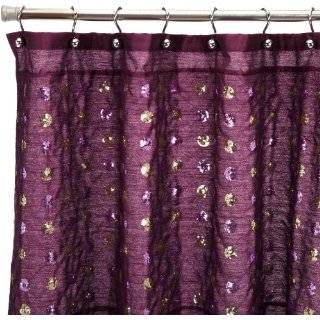   Shower Curtains, Hooks & Liners Purple